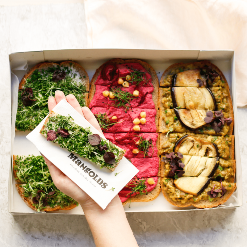 Seminarplatte Brot Box vegan Imagebild