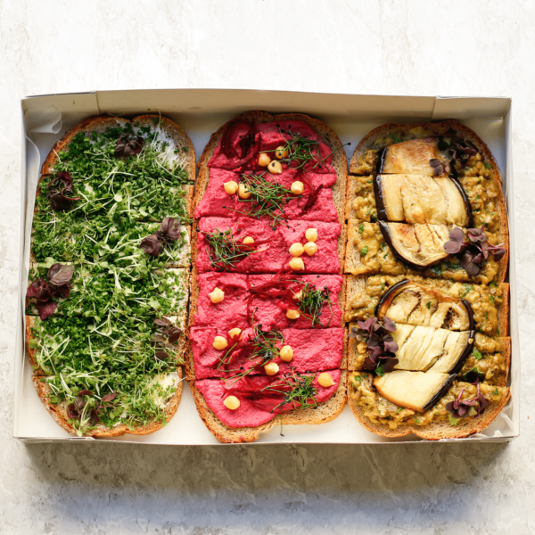 Seminarplatte Brot Box vegan