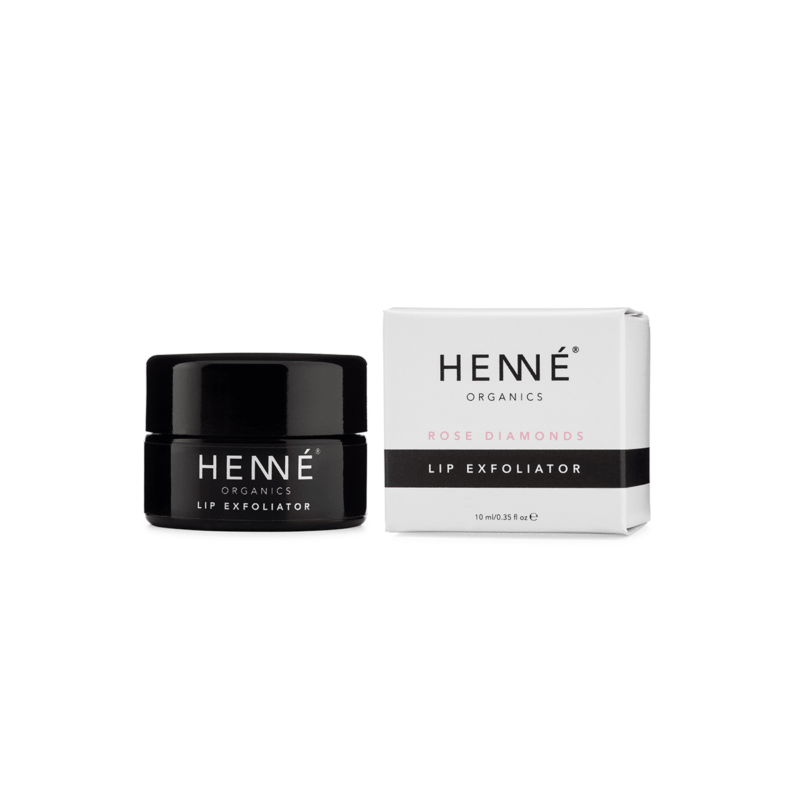 Henne Lip Exfoliator Rose Diamonds Verpackung