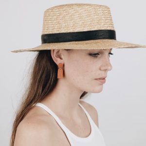 Halo Earrings "rust"