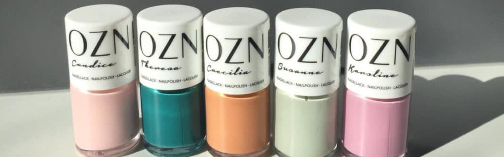 OZN - Naturkosmetik - Veganer Nagellack - Produkte