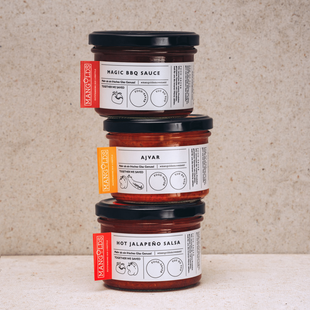 3er Pack Food-Saver aufeinander gestapelt