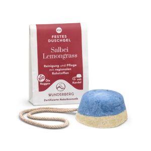 Festes Duschgel "Salbei-Lemongrass"