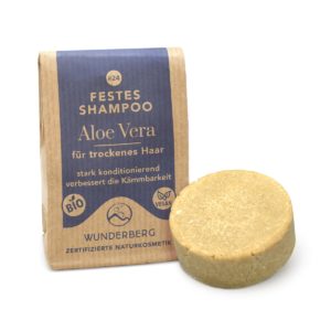 Festes Shampoo Aloe Vera für trockenes Haar