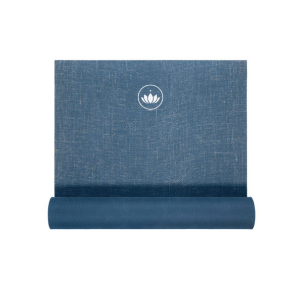 Yogamatte in Blau