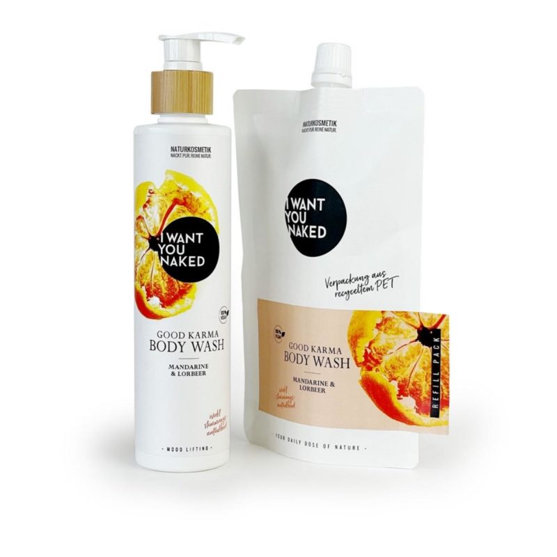 Bodywash Seife mit Refill Beutel Good Karma