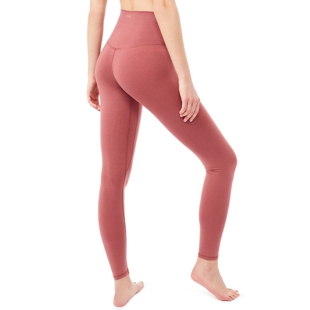 Yoga Leggings in Rot von Mandala