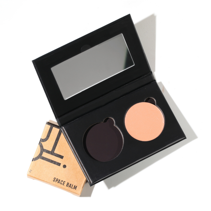 Hiro Refillable Makeup Palette Double