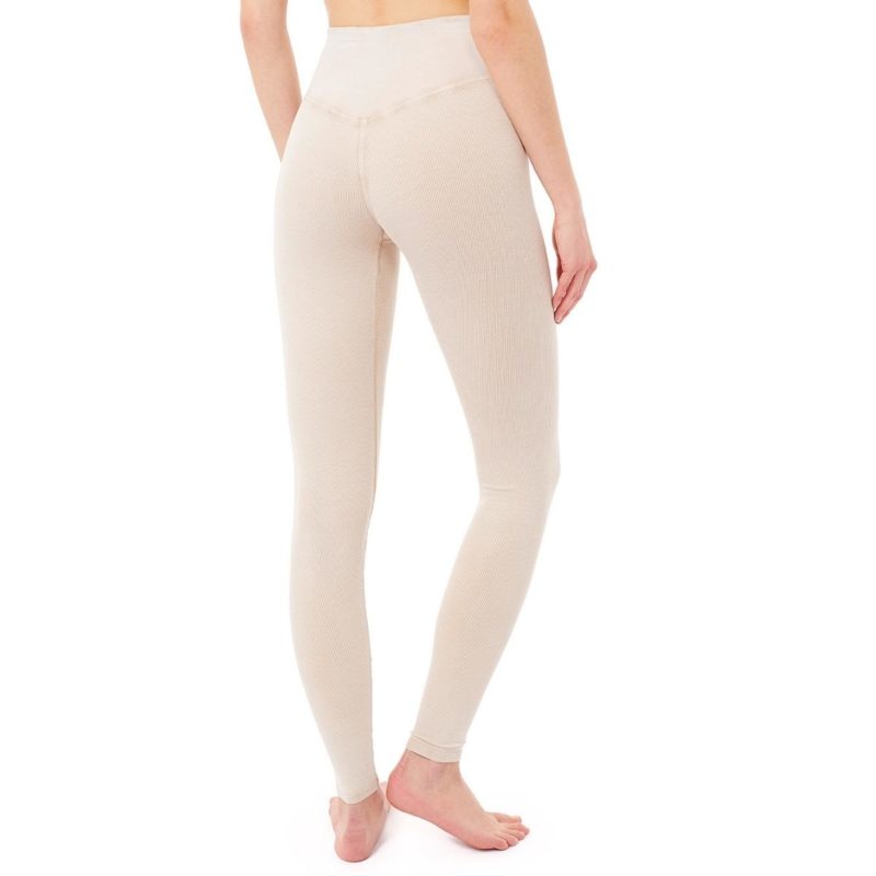 beige Yoga Legging Mandala