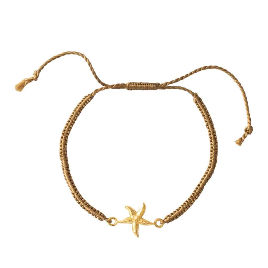 Symbol Seestern Gold Armband