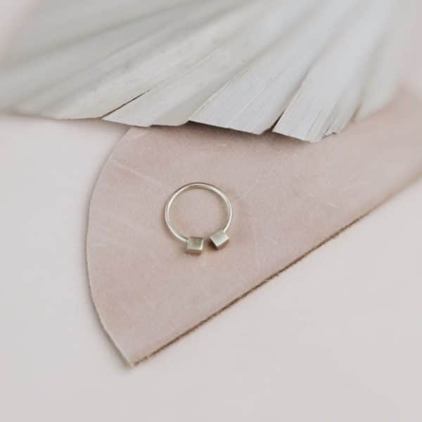 Cube Ring von Brasscake