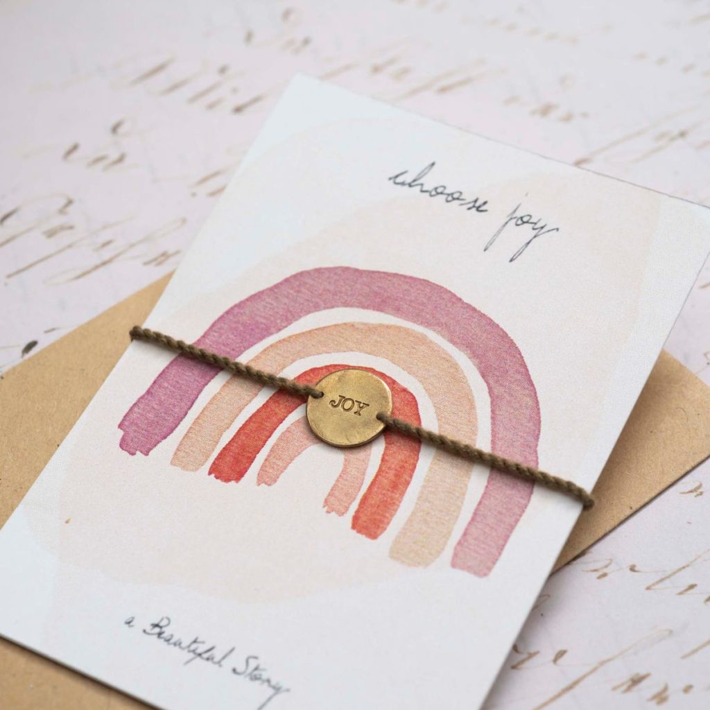 Choose Joy Schmuck Postkarte