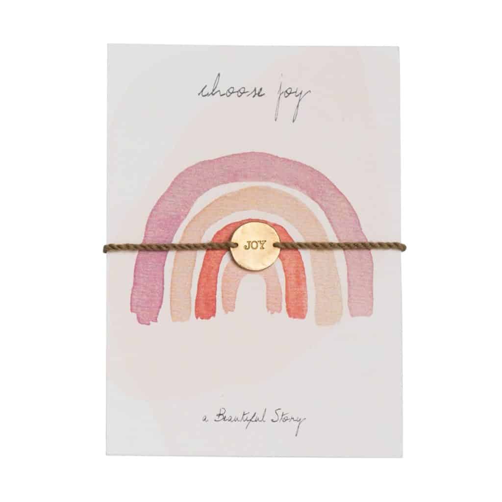 Schmuck Postkarte Choose Joy