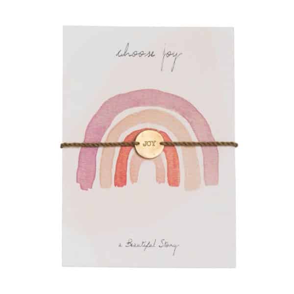 Schmuck Postkarte Choose Joy