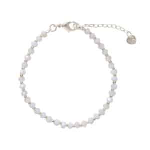 Energie Blue Lace Agate Silber Armband