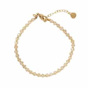 Energy Citrin Gold Armband