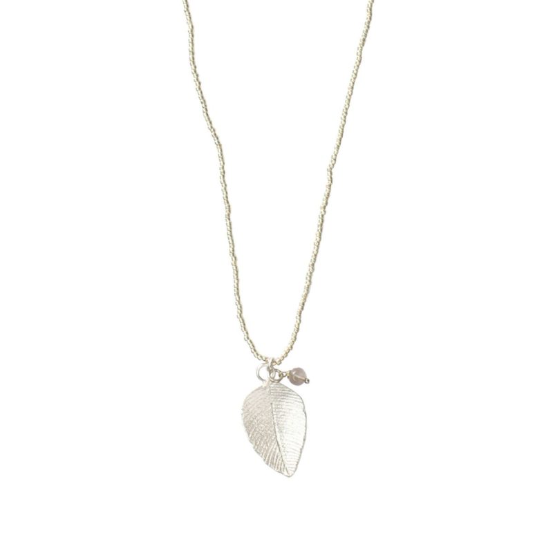 Paradise Smokey Quartz Silber Halskette von A Beautiful Story