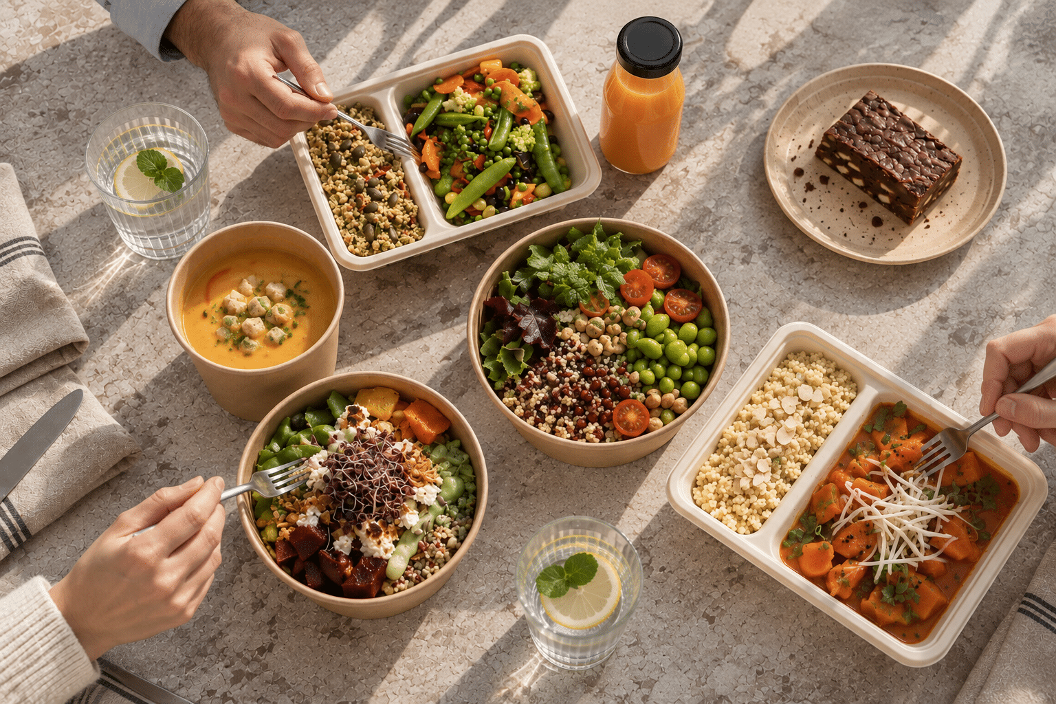 Mangolds Business Lunch als Alternative zur Kantine